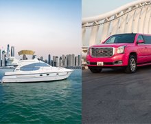 Yacht Experience and Luxury Limousine Ride